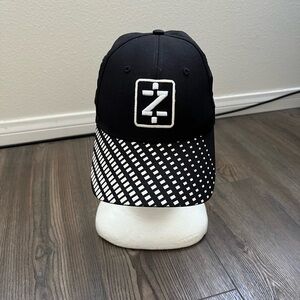 Izod Black and White Cap